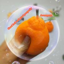 Giant Realistic Citrus Slow Rebound Squishy, Super Soft Squeeze Fidget Toy For Adult Stress Anxiety Relief Home Office & Gift