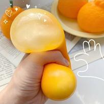 Giant Realistic Citrus Slow Rebound Squishy, Super Soft Squeeze Fidget Toy For Adult Stress Anxiety Relief Home Office & Gift