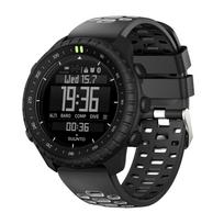 SUUNTO Core 2 silikoninė laikrodžio apyrankė, atspari vandeniui ir prakaitui, sportinė juosta, lauko nardymo, fitneso keičiama apyrankė for SUUNTO Core2 black