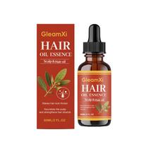 Scalp & Hair Oil Essence, Gentle Nourishing Hair Growth Oil for Soft, Shiny, Hydrated Hair, 60ml 1PC
