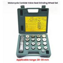 Valve seat reamer Motorcycle valve seat milling cutter set Automobile repair tool combination Gold valve seat ring grinding 20pcs