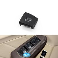 Car Window Lifter Switch Button Cover Cap For Mercedes Benz GLE GLS ML GL CLS G Class W166 W292 W218 W463 black