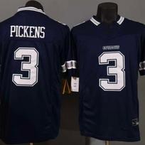 Dallas Cowboys Rugby Jersey Third Generation Deep Blue Team Apparel Men With Player Numbers 3 Pickens 4 Prescott 7 Diggs 3rd Gen Cowboys 3 Deep Blue black