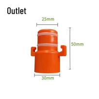 Bidirectional Water Line Pressure Regulating Valve for Chicken and Duck Breeding red