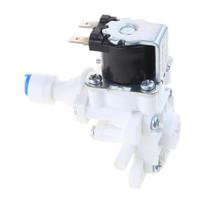 220V/DC12V Toilet Valve Pressure Reducing Valve 1/4'' Quick-Connect Pressure Stabilizing Valve Stable Water Pressure