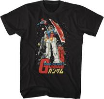2026 New Mobile Fighter Gundam AAnaheim Short Sleeve Parentchild TShirt Summer Casual Tops Y2k Top Man and Women Clothing 4XL gray