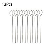 Portable Stainless Steel Air Fryer Grill Round with Grilled Skewers Barbecue Grill Hanging Skewers Rack for Home Kitchen Outdoor gray