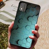 Telefono dėklas Nokia C02 dėklas Atsparus smūgiams Juodas Silikoninis Minkštas Telefono Dangtelis Nokia C02 Galinis Dangtelis Dėklas C 02 5.45  Funda Coque Nokia C02 gray