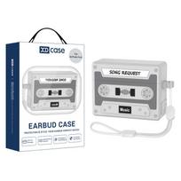 For AirPods Pro 3 XDcase Retro Cassette Style Silicone Earbuds Case For AirPods Pro 3 gray