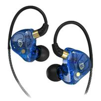 Kompiuterinės žaidimų ausinės 3,5 mm lizdas In-ear laidinės ausinės su mikrofonu Bass Stereo HiFi ausinės skirtos iOS skirtos Android mėlyna