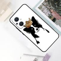 Border Collie Watercolor Case For OPPO Reno 11F 10 Pro 4 5 6 7 8 Lite 4Z 5Z 8T OPPO Find X5 X6 Pro X2 X3 Neo Cover For OPPO Find X6 Pro black