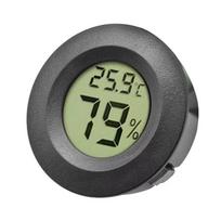 T21C Thermometer Hygrometer Mini Round LCD Digital Tester Sensor Detector For Bambu Lab X1 P1 AMS Filament Drying Box juoda