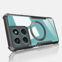 Magnetic case for Motorola MOTO Edge 70 60 50 PRO mobile phone case, acrylic protective case Moto Edge 20 Fusion juoda