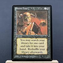 BETA NORMAL1-001 Tcg proxy magical cards Demonic Tutor Time Walk Ancestral Recall Savannah Lions gathering black