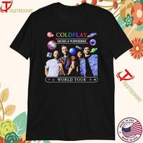 Coldplay Music Of The Spheres World Tour 2025 T-shirts XXXL gray