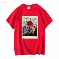 Eternal Sunshine Of The Spotless Mind Aesthetic T Shirt Long Or Short Sleeves Vintage Washed Fashion Streetwear Comfortable 2XL red