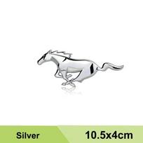 Automobilio išorės šoninės emblemos lipdukai Ford Mustang Logo Explorer Fusion Mondeo Focus MK2 MK3 MK7 Ranger Kuga Arkliuko ženklelio lipdukai T4D white