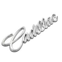 13,5x4cm Automobilio Galinės Bagažinės Raidės Lipdukas Sparno Šoninis Metalinis Ženklelis Emblema Cadillac ATS BLS CT4 CT5 CTS ESCALADE STS XLR XT6 XTS