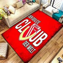 FC Energie Cottbus Carpet Rug for Living Room Bedroom Home Sofa Decoration,Kids play Non-slip Floor Mat 40x60cm( 15x23in ) red