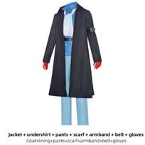 Sabo Cosplay Kostiumas Su Spandekso Audiniu Anime Vaidmenų Žaidimui Sabo,M gray