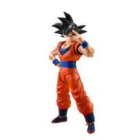 TAMASHII NATIONS S.H.Figuarts Dragon Ball Z Son Goku <Kindhearted Saiyan> 145mm PVC & ABS Action Figure, Multicolor red