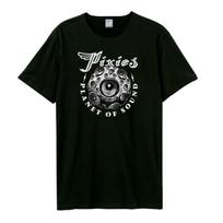 Amplified Unisex Adult Planet Of Sound Pixies T-Shirt XL black