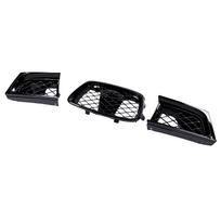 Front Upper Grill Replacement for Subaru Impreza 9th WRX STI 2006 2007 Car Front Center Upper Grill Glossy Black black