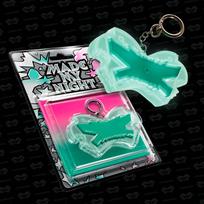PRE-ORDER LE SSERAFIM Made My Night Glow Clicker Mint MINI CD 001 Mint MINI CD blue