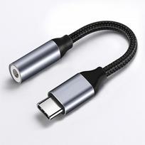 3,5 mm DAC adapteris Aux keitiklis Garso adapteris Ausinių adapteris Skaitmeninis dekoderis Ausinių stiprintuvas Type C to 3.5mm