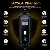 TAYSLA 3.5kW Elektrinis automobilio įkroviklis - 16A Tipo 2 Nešiojamas EV įkroviklis - 3.5KW TIPAS 2