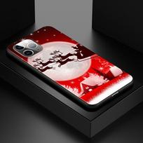 Populiarus kalėdinis Apple iPhone 13 12 11 SE XS XR X 7 8 6 5 S mini Plus Pro MAX 2020 minkštas juodas telefono dėklas iPhone 18 Pro white