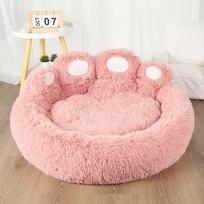 Gigantiškas Šunų Sofa Ložė - Rožinis, L 70 cm