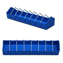 Balandžių tiektuvas, sutirštintas nuimamas, atsparus purslams, didelės talpos šėrimo dubuo, lizdo konteineris maistui 40cm blue