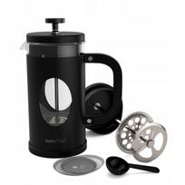 French press Gazetaro 1000 ml kavinukas su karščiui atspariu stiklu