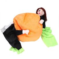 Medvilninis Juokingas 3D Moliūgo Transformacijos Gyvūno Kostiumas Helovino Šventė Cosplay Drabužiai Apsirengti Šuniui XXL orange