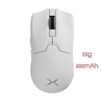 Delux M800 Ultra Lengvas 55g Belaidė Tri-Režimų Žaidimų Pelė 26000DPI - Baltas 600mAh Combo