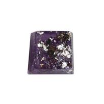 Keyboard Replacement Keycaps for Cherry MX Creative Handmade Customized OEM R4 Profile Resin Keycap 1 Pc 1 violetinė