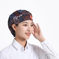 Hot Sale Adjustable Catering Chef Hat Breathable Oil and Soot Resistant Cooking Hat Dustproof Cafe Bar Baker Hat Unisex black