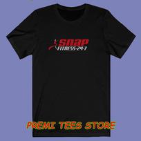 Snap Fitness Gym Men's Black Size S-3XL L black