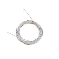 BDP1299-1 Door Hood Trunk Release Locking Latch Bowden Repair Cable AISI 304 Steel Wire Rope 7x7 Strands Diameter 1.2 mm Length 10 meter