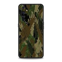 Camouflage Camo Military Army Case For Realme 12 11 10 9 8 5G 7 6 GT5 GT3 GT2 Pro C21 C25 C35 For Realme GT Neo 2 3 3T 5 Cover For Realme 12 Pro gray