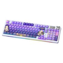 S98 Belaidė trijų režimų mechaninė klaviatūra Su mielais motyvais papuoštos klavišų dangteliai Galaxy Dream