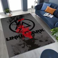 HD Retro Rock Band 3D L-Linkin Park Rug Carpet for Living Room Bedroom Home Decor,Floor Mat Non-slip Decoration for Sofa Doormat 40x60cm( 15x23in )