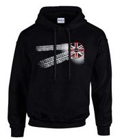 Mini Cooper Car Logo Car Hoodie Hooded Sweatshirt Black -3627 -SW L white