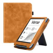 Cover For PocketBook 619 634K3 634 629 Verse Lite Pro Color, 6  EBook Case Flip Book Funda with Rearward Stand Business Handheld 629 Verse ruda