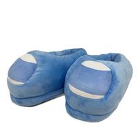 Funny Big Toe Slippers - Prank Gift for Couples 35-40 gray