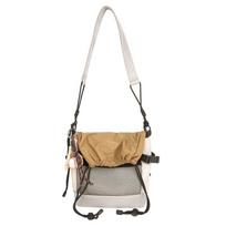 Outdoor Sports And Leisure Messenger Bag Men'S And Women'S Trend Drawstring Bundle Shoulder Bag Contrasting Color Lightweight Mobile Phone Bucket Bag single pack white