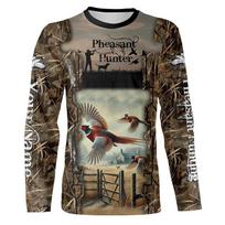 Autumn and Winter Men's Animal 3D Printed Crew Neck Long Sleeve T-Shirt XXXL gray
