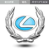 Variklio dangčio emblema Stovintis ženklelis Lexus ES/NX/RX/CT/LX/GS/IS/LS – Individualus metalinis modifikuotas priekinio variklio dangčio automobilio ženklelis