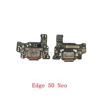 USB Charging Connector Port Board Flex Cable For Motorola Moto Edge 40 Neo 50 Pro 50 Fusion 50 Neo Repair Parts Edge 50 Neo